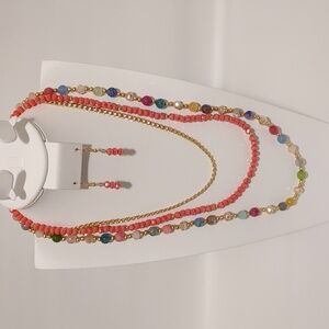 Necklace with earrings
